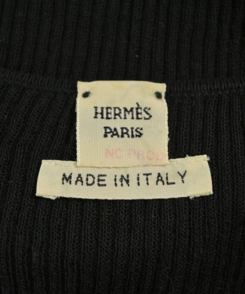 HERMES（エルメス）ベスト/ノースリーブ 黒 サイズ:38(S位) レディース/2200628672100