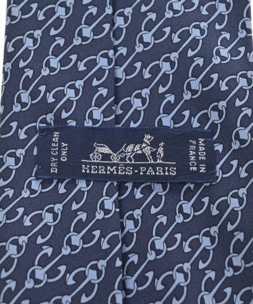 HERMES（エルメス）ネクタイ 紺 サイズ:- メンズ/2200637802086