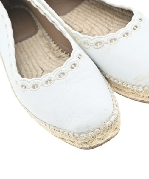 HERMES（エルメス）エスパドリーユ 白 サイズ:37(23.5cm位) レディース/2200640684624