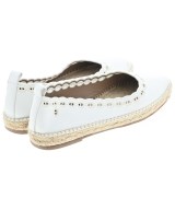 HERMES（エルメス）エスパドリーユ 白 サイズ:37(23.5cm位) レディース/2200640684624