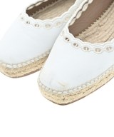 HERMES（エルメス）エスパドリーユ 白 サイズ:37(23.5cm位) レディース/2200640684624