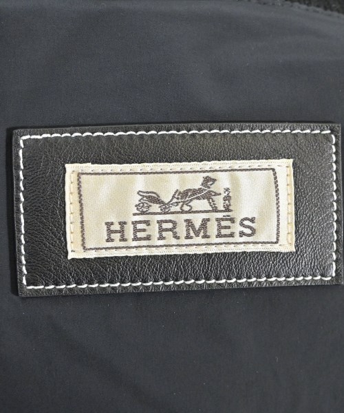 HERMES（エルメス）ダウンジャケット/ダウンベスト 黒 サイズ:58(XXXXL位) メンズ/2200639525068