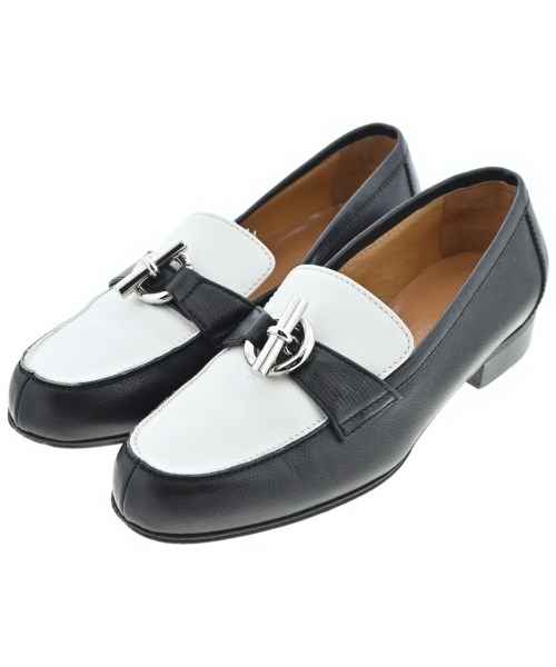 HERMES(エルメス)ドレスシューズ/ローファー 黒 サイズ:EU35(21.5cm位)/2200640086183