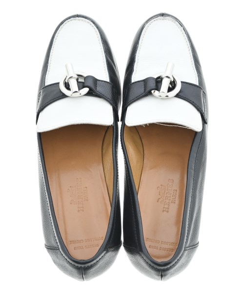 HERMES（エルメス）ドレスシューズ/ローファー 黒 サイズ:EU35(21.5cm位) レディース/2200640086183