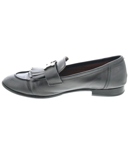 HERMES（エルメス）ドレスシューズ/ローファー 黒 サイズ:EU37(23.5cm位) レディース/2200641596032