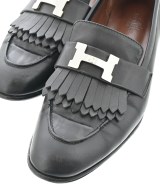 HERMES（エルメス）ドレスシューズ/ローファー 黒 サイズ:EU37(23.5cm位) レディース/2200641596032