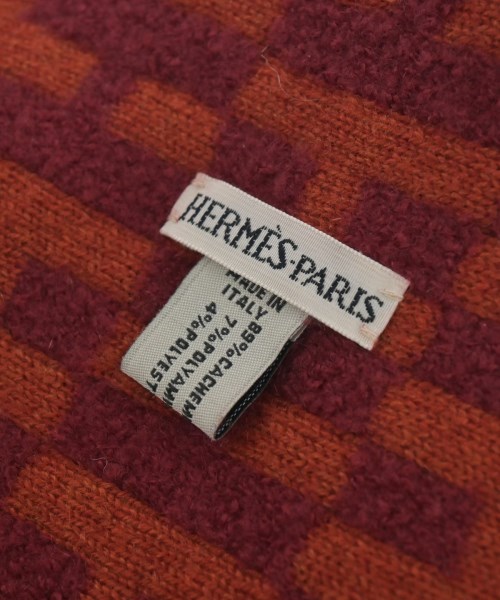 HERMES（エルメス）マフラー オレンジ サイズ:- レディース/2200641700620