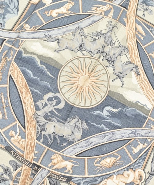 PRADA SPORT（プラダスポーツ）バンダナ・スカーフ グレー サイズ:140 レディース/2200641700675