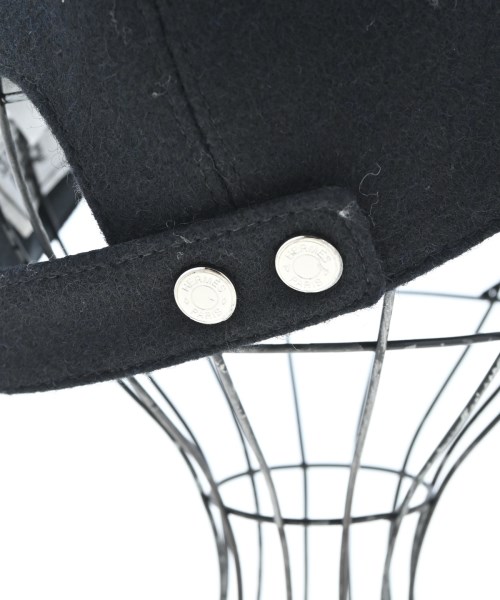 HERMES（エルメス）キャップ 黒 サイズ:59 レディース/2200642023018