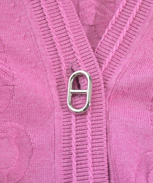 HERMES（エルメス）カーディガン ピンク サイズ:38(S位) レディース/2200641825064