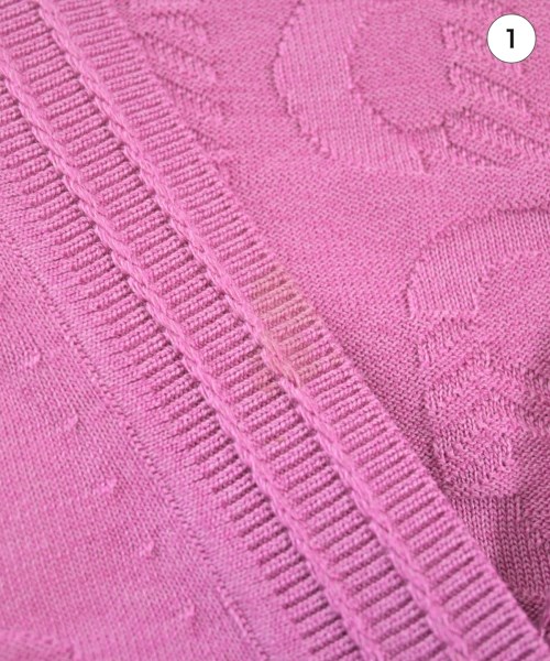 HERMES（エルメス）カーディガン ピンク サイズ:38(S位) レディース/2200641825064