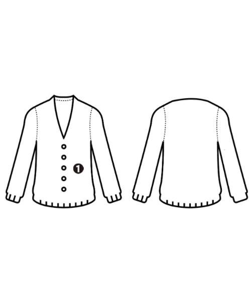 HERMES（エルメス）カーディガン ピンク サイズ:38(S位) レディース/2200641825071