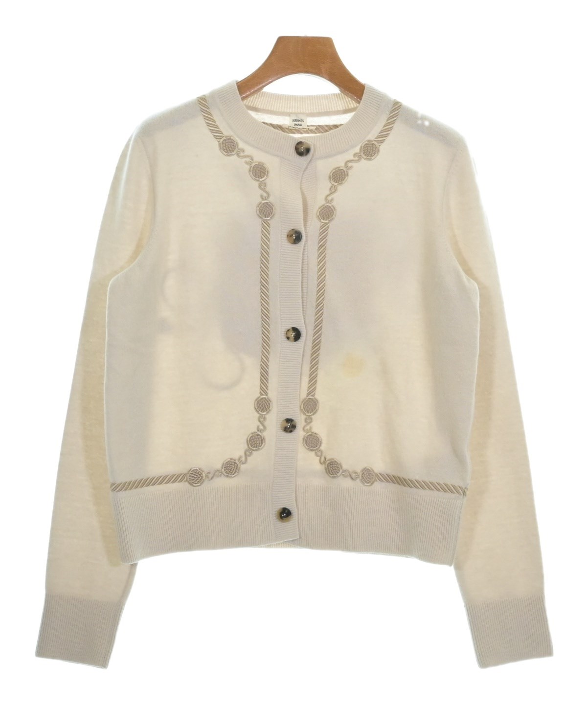 HERMES（エルメス）カーディガン ピンク サイズ:38(S位) レディース