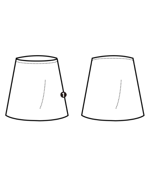 HERMES（エルメス）ひざ丈スカート 青 サイズ:40(M位) レディース/2200641825255