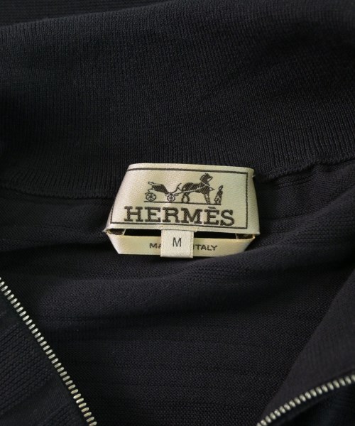 HERMES（エルメス）ニット・セーター 紺 サイズ:M メンズ/2200642314017