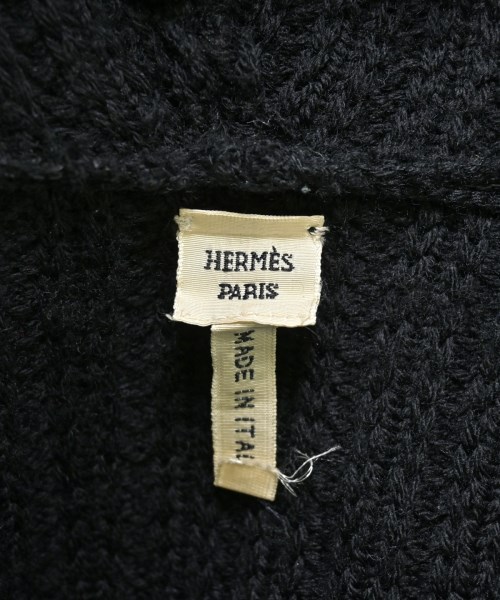 HERMES（エルメス）カーディガン 黒 サイズ:ME レディース/2200642316028