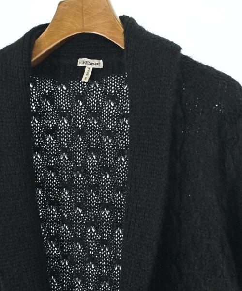 HERMES（エルメス）カーディガン 黒 サイズ:M レディース/2200642316035