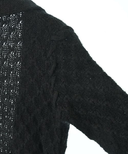 HERMES（エルメス）カーディガン 黒 サイズ:M レディース/2200642316035