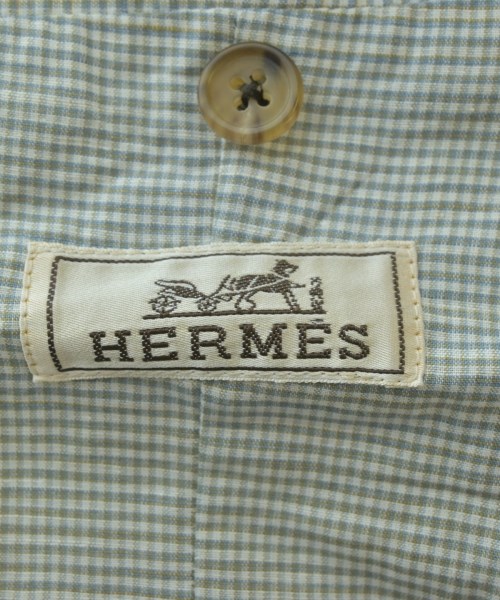 HERMES（エルメス）カジュアルジャケット グレー サイズ:48(L位) メンズ/2200642491022