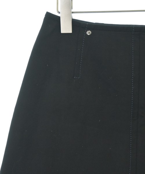 HERMES（エルメス）ひざ丈スカート 黒 サイズ:36(XS位) レディース/2200642491077