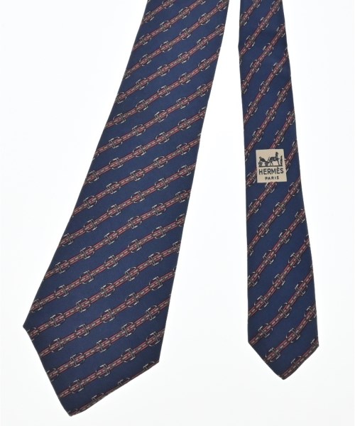 HERMES（エルメス）ネクタイ 紺 サイズ:- メンズ/2200631333135