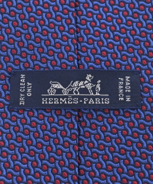 HERMES（エルメス）ネクタイ 青 サイズ:- メンズ/2200642998125