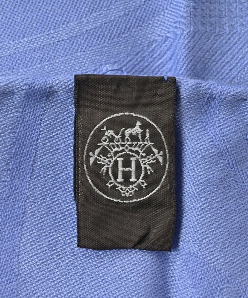 HERMES（エルメス）ストール 青 サイズ:- レディース/2200640116095
