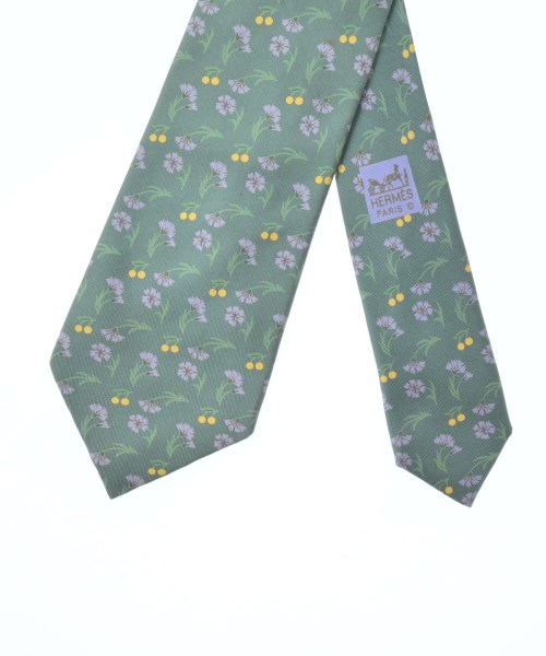 HERMES（エルメス）ネクタイ 緑 サイズ:- メンズ/2200643489073