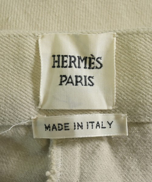 HERMES（エルメス）チノパン ベージュ サイズ:38(S位) レディース/2200643727014
