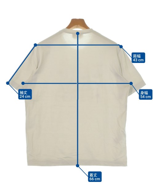 HERMES（エルメス）Tシャツ・カットソー グレー サイズ:M メンズ/2200643727083