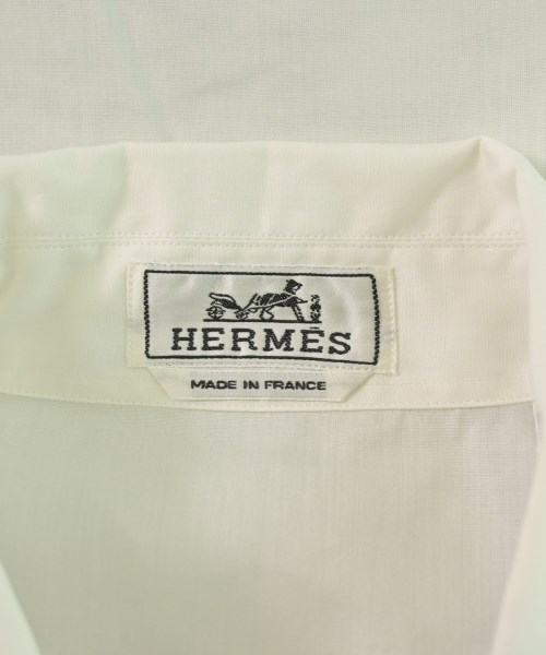 HERMES（エルメス）カジュアルシャツ 白 サイズ:40(L位) メンズ/2200643727090