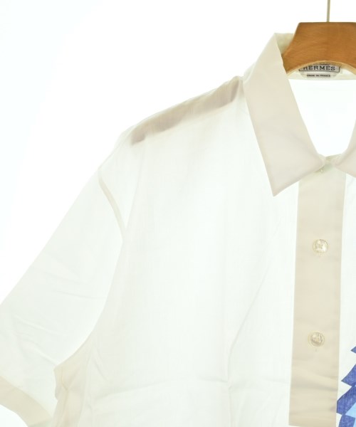 HERMES（エルメス）カジュアルシャツ 白 サイズ:40(L位) メンズ/2200643727090