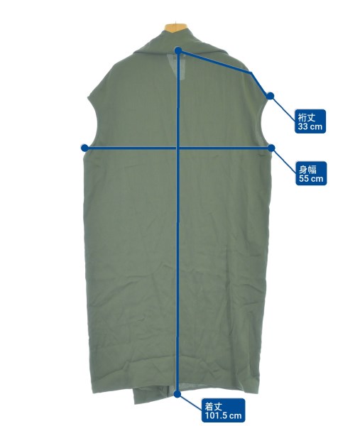 HERMES（エルメス）ワンピース カーキ サイズ:40(M位) レディース/2200643760028