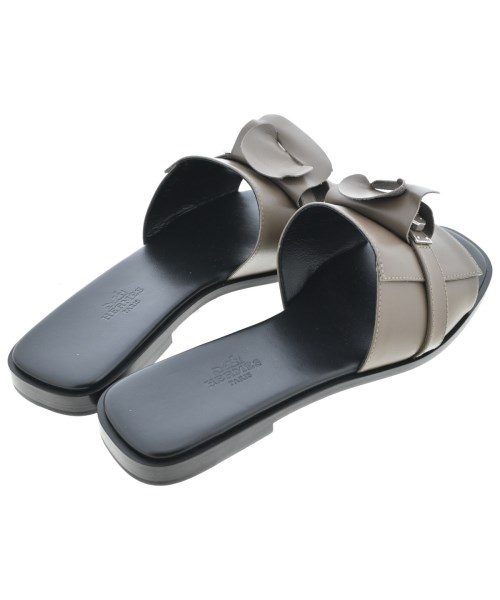 HERMES（エルメス）サンダル 茶 サイズ:EU37(23.5cm位) レディース/2200643760080