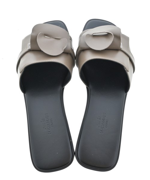 HERMES（エルメス）サンダル 茶 サイズ:EU37(23.5cm位) レディース/2200643760080