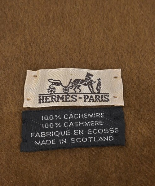 HERMES（エルメス）マフラー 茶 サイズ:- メンズ/2200632774722