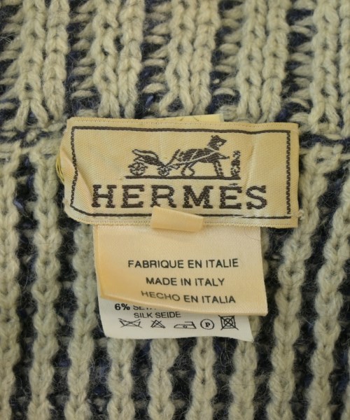 HERMES（エルメス）ニット・セーター 紺 サイズ:M メンズ/2200632997046