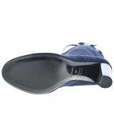 HERMES（エルメス）ブーツ 紺 サイズ:EU38(24.5cm位) レディース/2200643749061