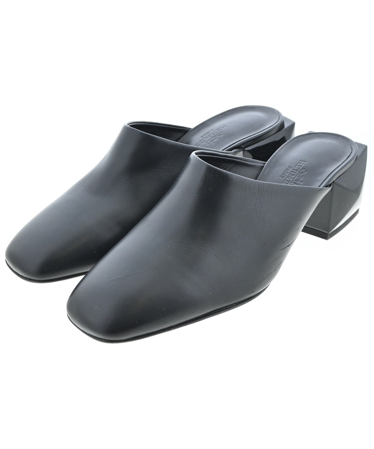 HERMES（エルメス）サンダル 黒 サイズ:EU36 1/2(23cm位) レディース