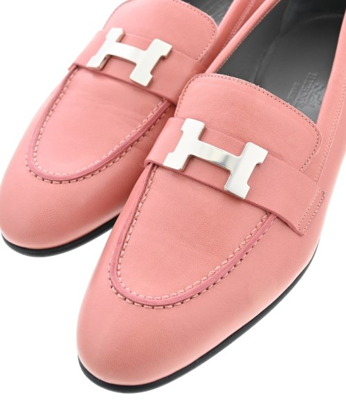 HERMES（エルメス）ドレスシューズ/ローファー ピンク サイズ:EU36 1/2(23cm位) レディース/2200643749108