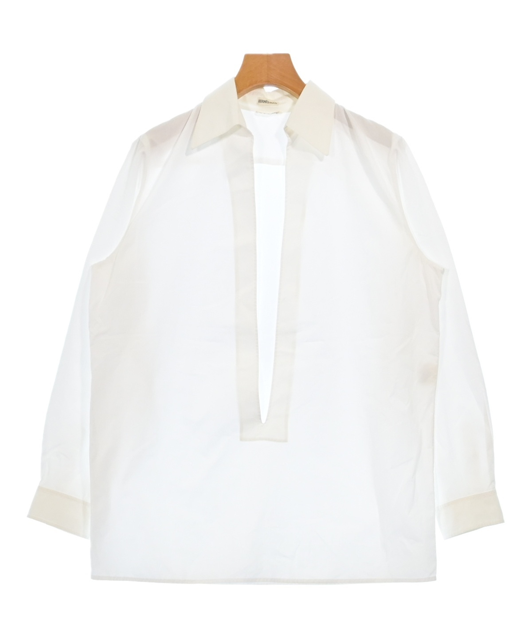 HERMES - HERMES カジュアルシャツ レディース HERMES（エルメス）カジュアルシャツ 白 サイズ:36(XS位