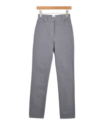 HERMES（エルメス）デニムパンツ グレー サイズ:34(XXS位) レディース