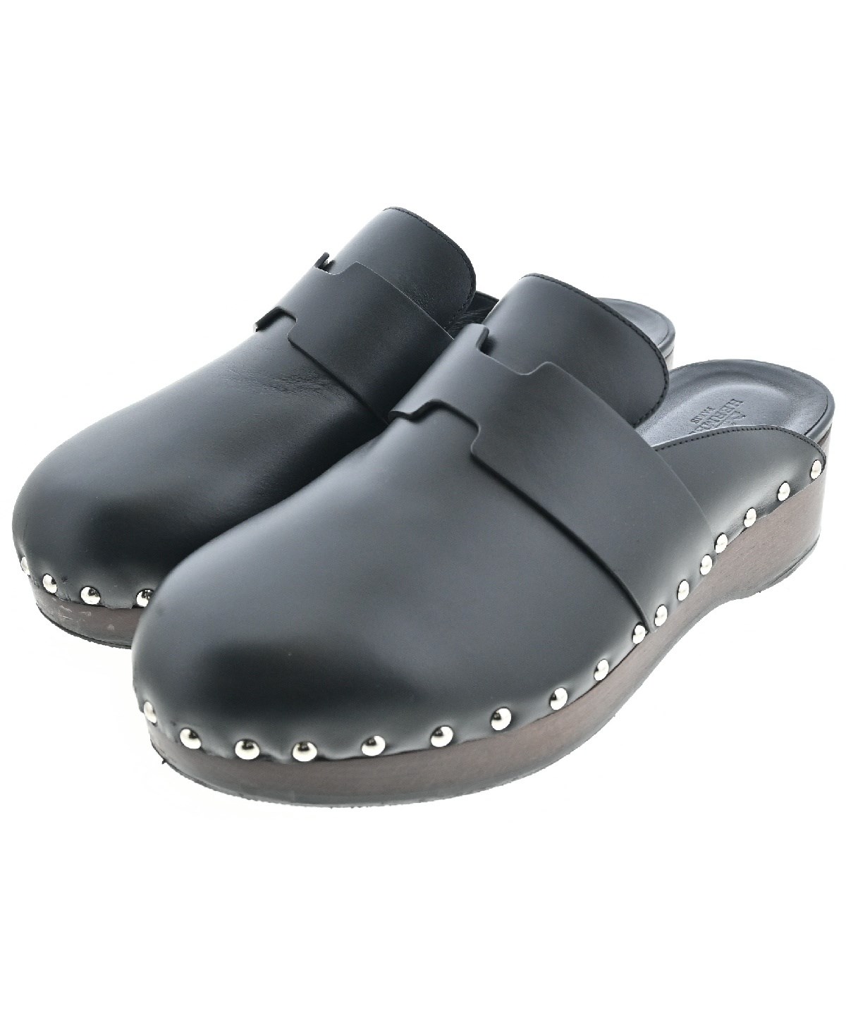 HERMES（エルメス）サンダル 黒 サイズ:EU40(25cm位) メンズ