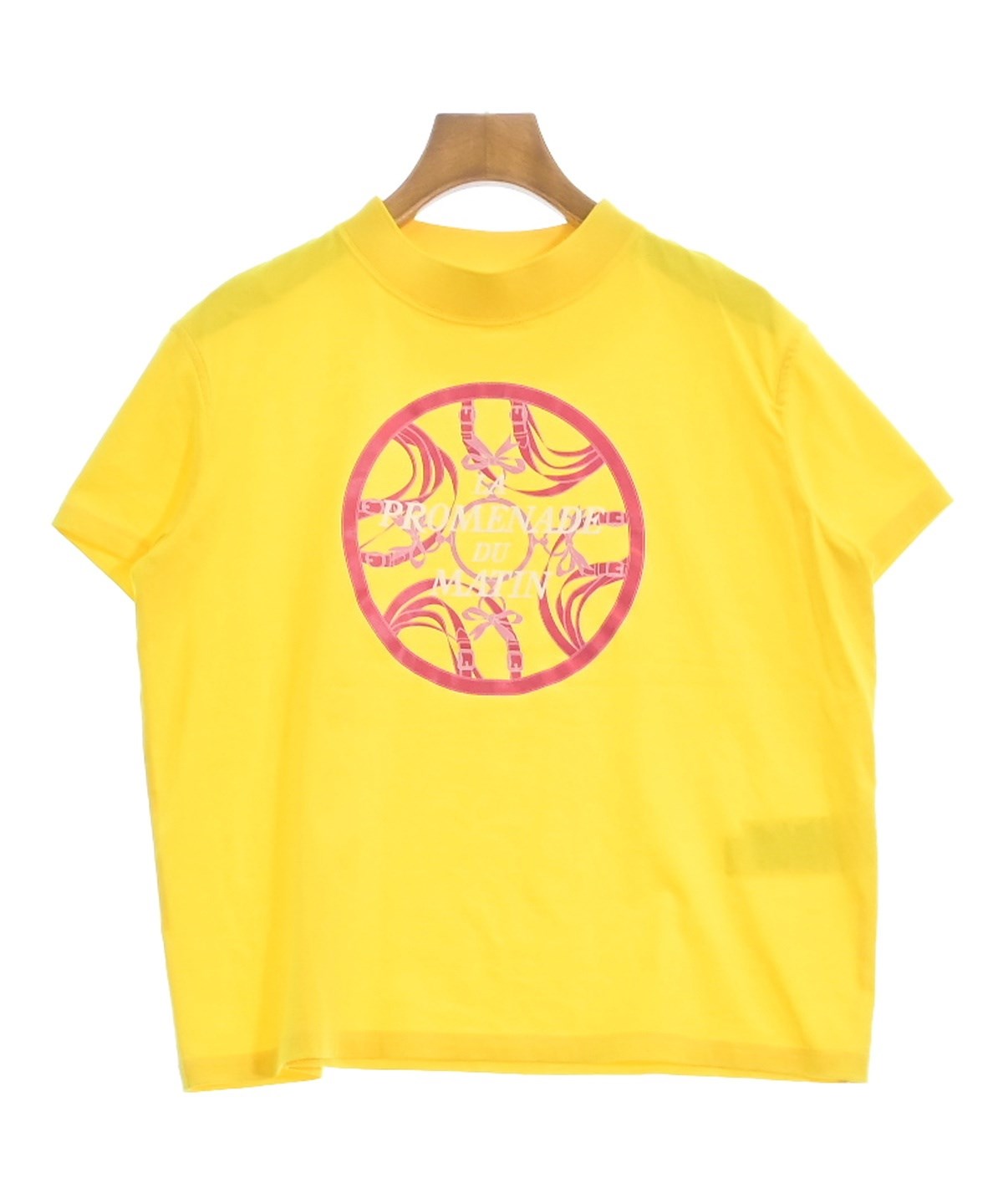 HERMES（エルメス）Tシャツ・カットソー 黄 サイズ:34(XXS位