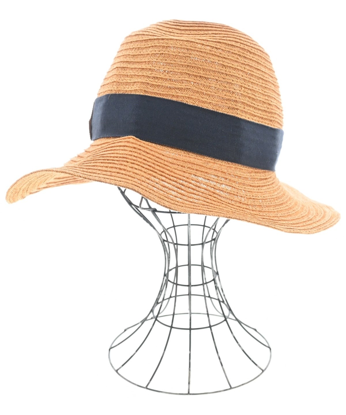 【極美品】　HERMES ストローハット　ダグ付きサイズ58 HERMES（エルメス）ストローハット ベージュ サイズ:56 レディース