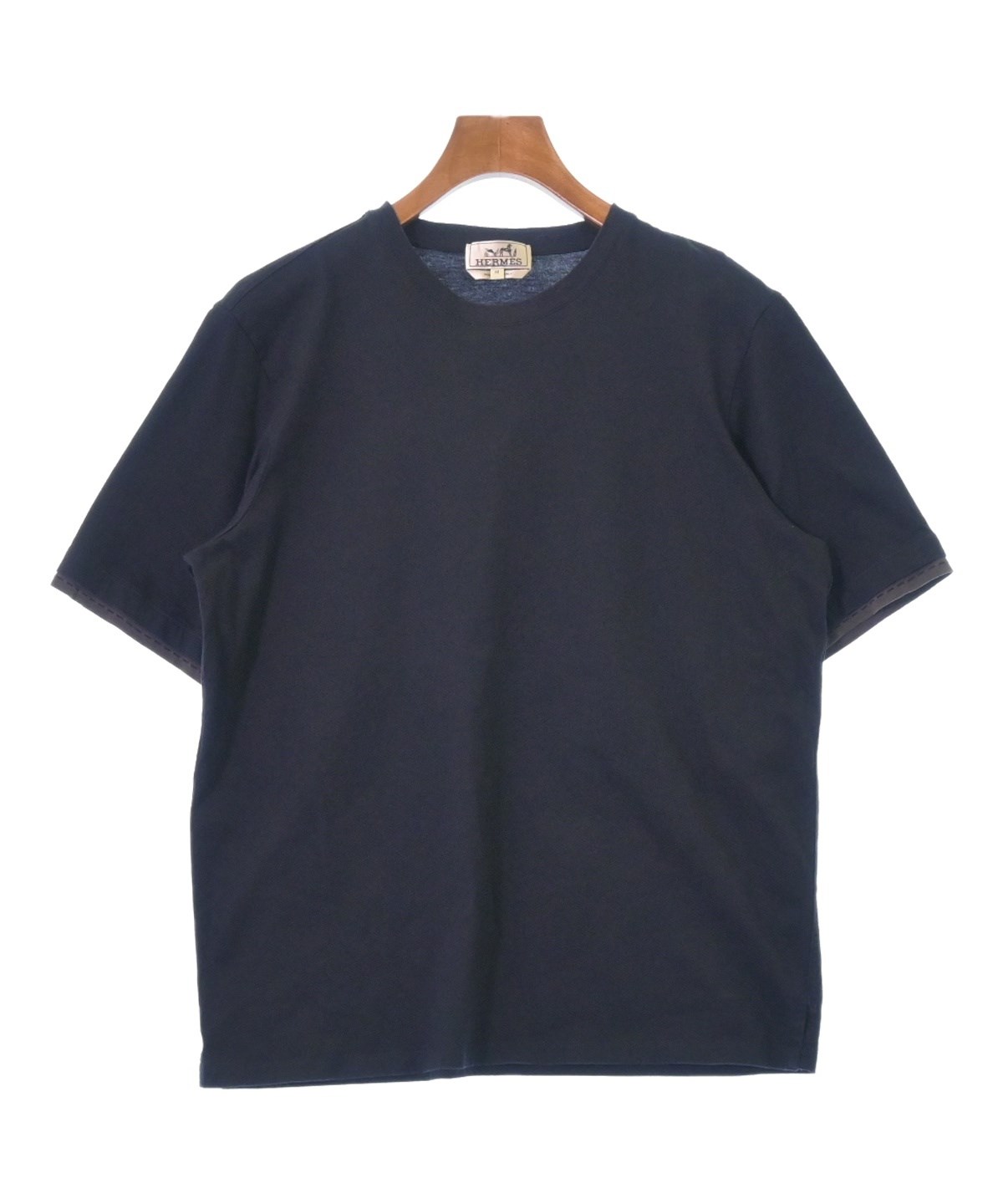 エルメスTシャツ サイズ40 HERMES（エルメス）Tシャツ・カットソー 紺 サイズ:M メンズ