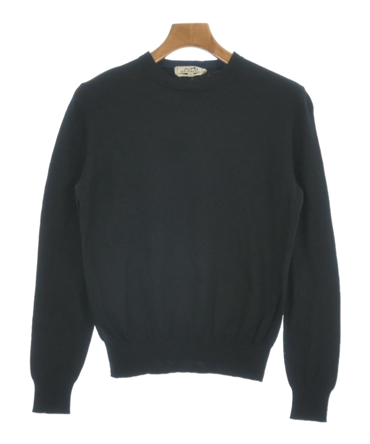 エルメス　セーター　黒　メンズ　XL HERMES（エルメス）ニット・セーター 黒 サイズ:M メンズ