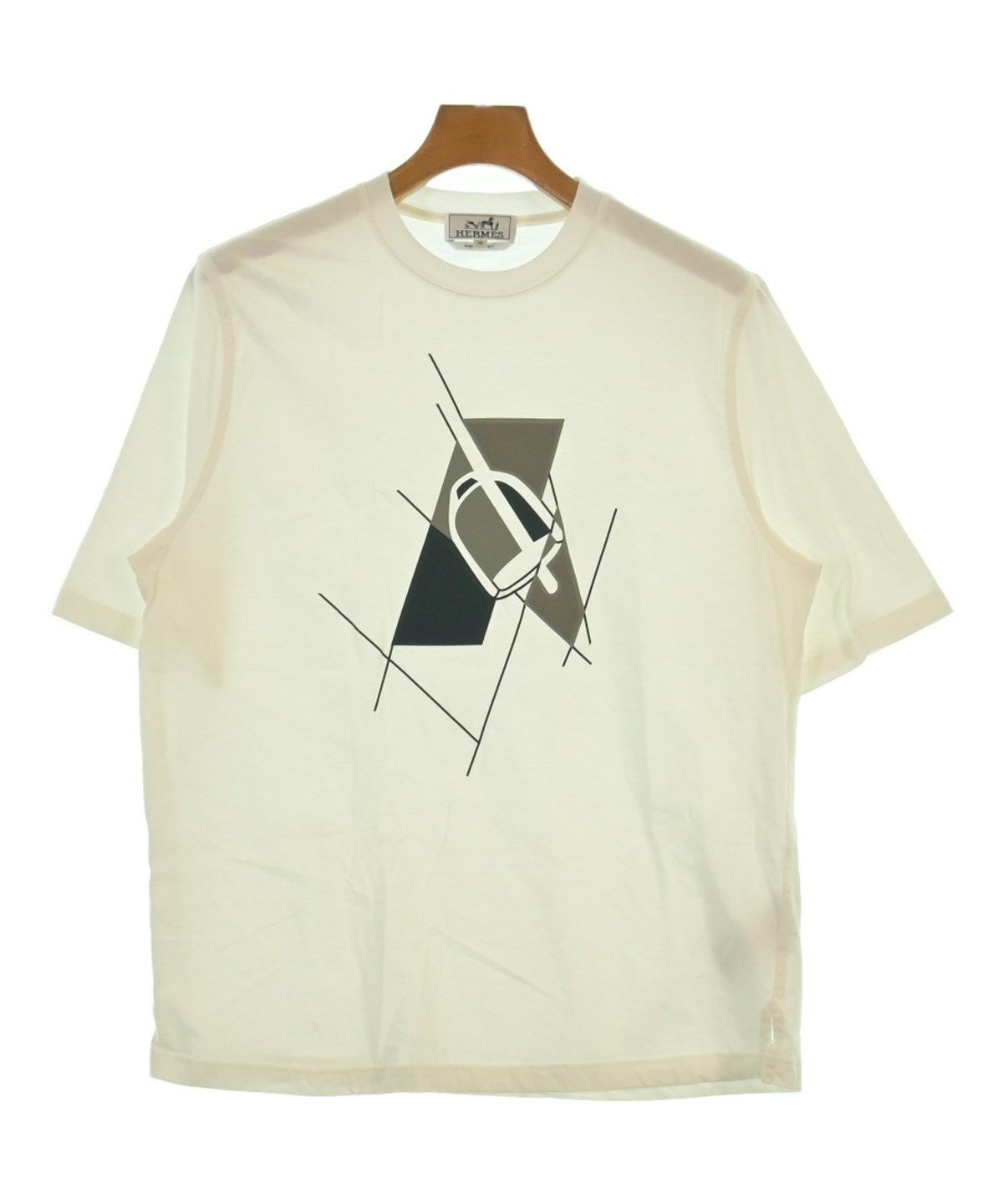HERMES エルメス Tシャツ・カットソー 白等 S 4103524N0004 HERMES（エルメス）Tシャツ・カットソー 白 サイズ:XS メンズ