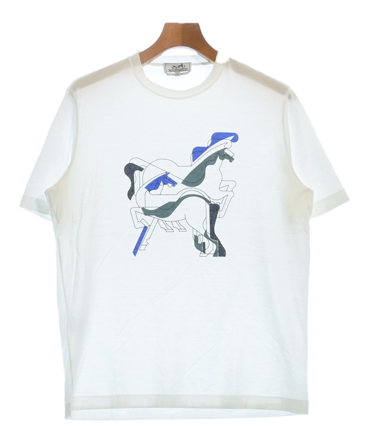 HERMES（エルメス）Tシャツ・カットソー 白 サイズ:M メンズ