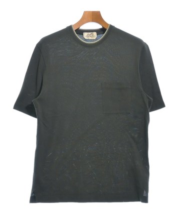 HERMES（エルメス）Tシャツ・カットソー グレー サイズ:S メンズ